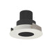 Myhouse Lighting Nora Lighting - NIO-4RPH35XBMPW/10 - 4" Round Pinhole, - Rec Iolite - Black Pinhole / Matte Powder White Flange