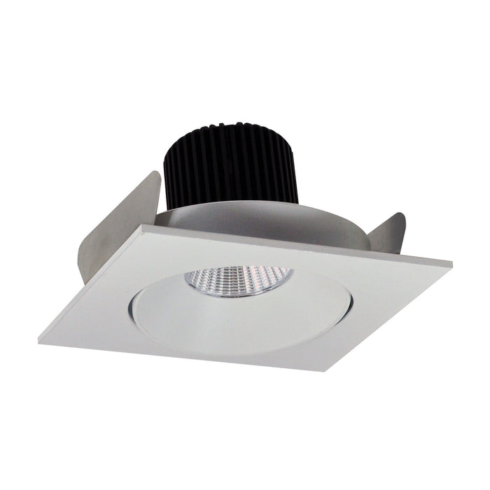 Myhouse Lighting Nora Lighting - NIO-4SC40XWW/10 - 4" Square Cone Regress Adj, - Rec Iolite - White Reflector / White Flange