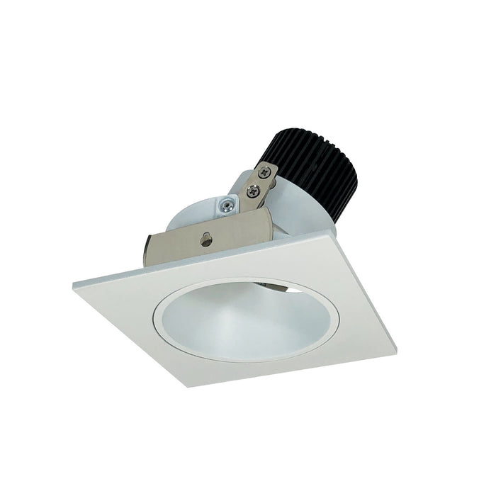 Myhouse Lighting Nora Lighting - NIO-4SD50XMPW - 4" Square Deep Regress Adj - Rec Iolite - Matte Powder White Reflector / Matte Powder White Flange