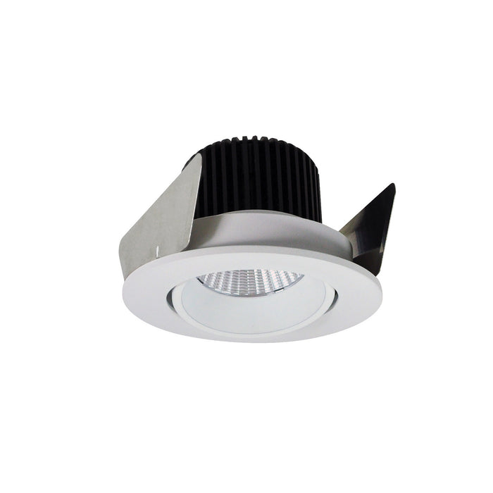 Myhouse Lighting Nora Lighting - NIOB-2RC50XWW/10 - 2" Round Cone Reg. Adjustable, - Rec Iolite - White Reflector / White Flange