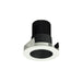 Myhouse Lighting Nora Lighting - NIOB-2RNDC50XBW/10 - 2" Round Deep Cone Reg, - Rec Iolite - Black Reflector / White Flange