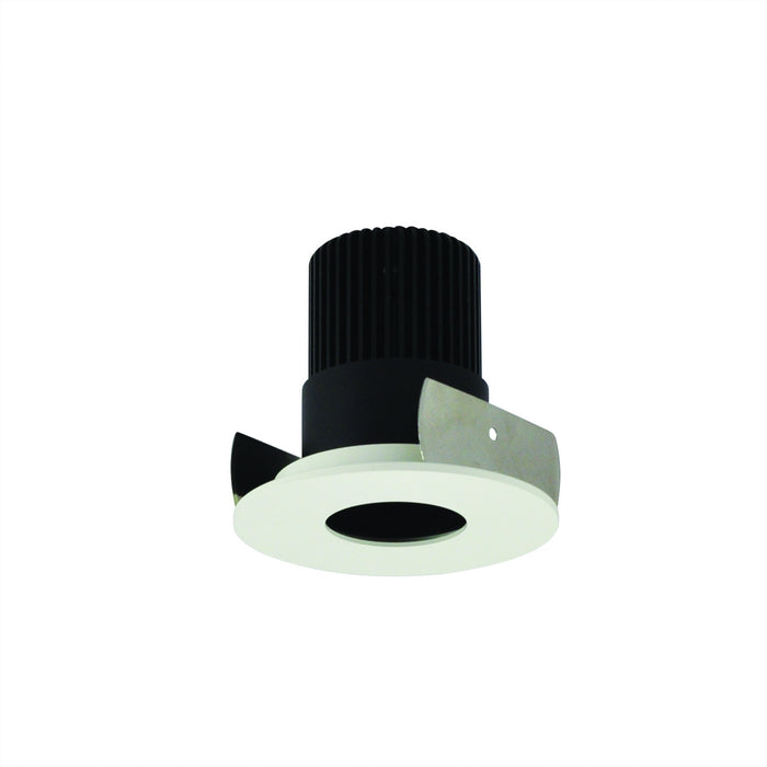 Myhouse Lighting Nora Lighting - NIOB-2RPHCDXBMPW - 2" Round Pinhole - Rec Iolite - Black Pinhole / Matte Powder White Flange