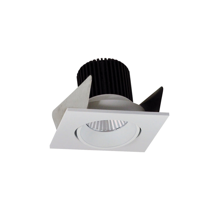 Myhouse Lighting Nora Lighting - NIOB-2SC27XWW/10 - 2" Square Cone Reg. Adj - Rec Iolite - White Reflector / White Flange
