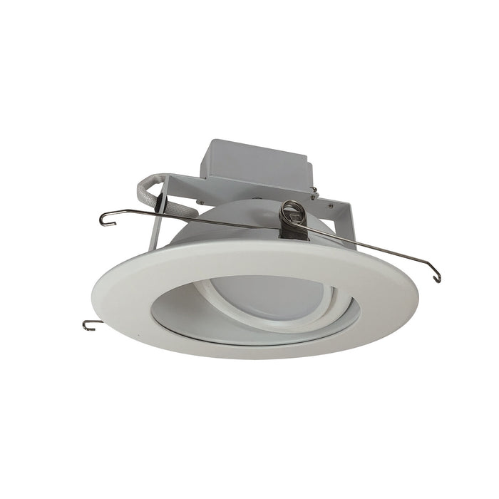 Myhouse Lighting Nora Lighting - NLCBC-66930XWWLE4 - 6"Adjustable 0-1 - Rec LED Cobalt 6" Adj Ret - White