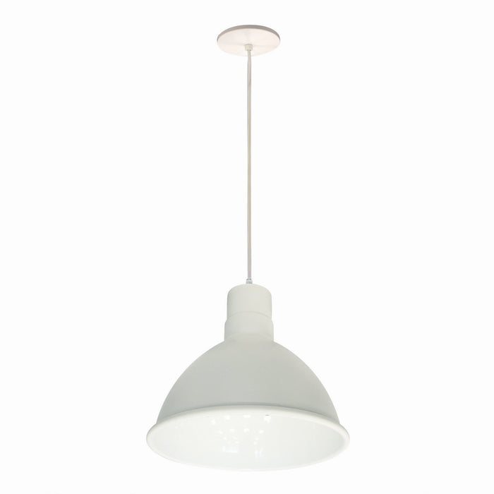 Myhouse Lighting Nora Lighting - NRLM-10C3040WWLE4 - 10" Rlm Shade - LED Rlm - White Outer / White Inner