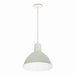 Myhouse Lighting Nora Lighting - NRLM-10C3040WWLE4 - 10" Rlm Shade - LED Rlm - White Outer / White Inner