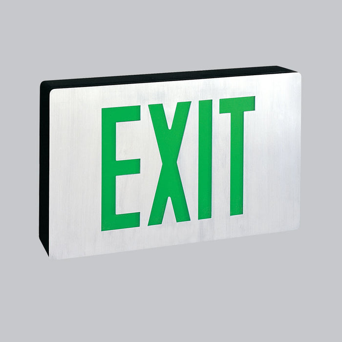 Myhouse Lighting Nora Lighting - NX-505-LED/G - LED Exit Sign - Exit - Die-cast Aluminum