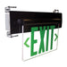 Myhouse Lighting Nora Lighting - NX-813-LEDGCB - LED Edge-Lit Exit Sign - Exit