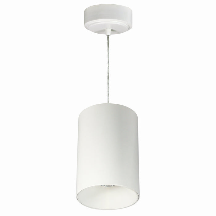 Myhouse Lighting Nora Lighting - NYLM-5C40XWWLE4 - 35W Ilene Cyl Pendant 18/28/42 - Cylinder Ilene - White