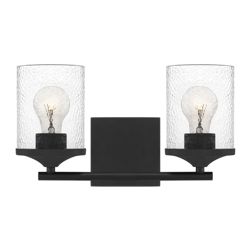 Myhouse Lighting Quoizel - ABR8614MBK - Two Light Bath - Abner - Matte Black