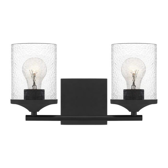 Myhouse Lighting Quoizel - ABR8614MBK - Two Light Bath - Abner - Matte Black