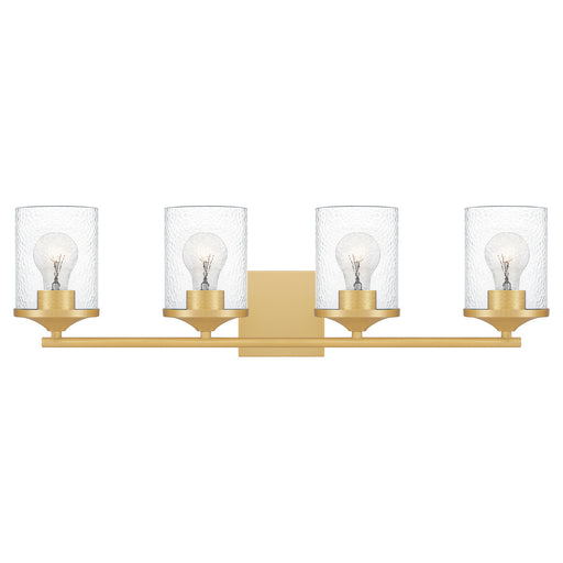 Myhouse Lighting Quoizel - ABR8628AB - Four Light Bath - Abner - Aged Brass