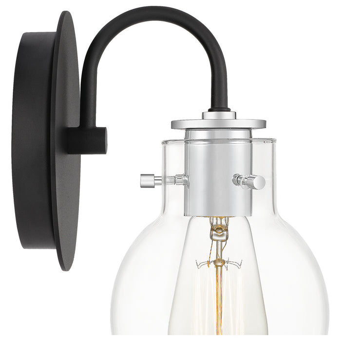 Myhouse Lighting Quoizel - ANW8601EK - One Light Wall Sconce - Andrews - Earth Black