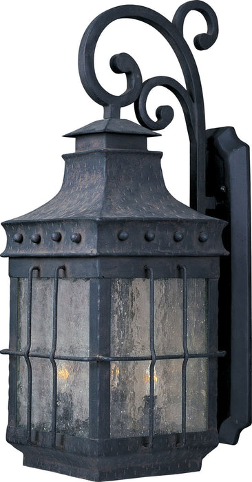 Myhouse Lighting Maxim - 30085CDCF - Four Light Outdoor Wall Lantern - Nantucket - Country Forge