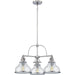 Myhouse Lighting Quoizel - GRTS5103BN - Three Light Chandelier - Grant - Brushed Nickel