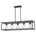 Myhouse Lighting Quoizel - NHR3538OZ - Five Light Linear Chandelier - New Harbor - Old Bronze