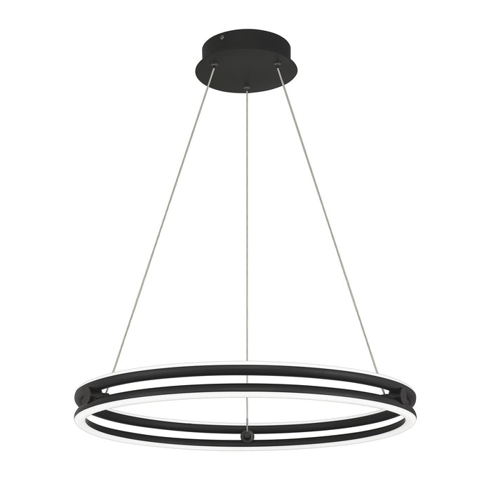 Myhouse Lighting Quoizel - PCGVS2824MBK - LED Pendant - Graves - Matte Black