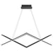 Myhouse Lighting Quoizel - PCNEW136MBK - LED Linear Chandelier - Newman - Matte Black