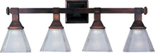 Myhouse Lighting Maxim - 11079FTOI - Four Light Bath Vanity - Brentwood - Oil Rubbed Bronze