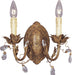 Myhouse Lighting Maxim - 2857EG - Two Light Wall Sconce - Elegante - Etruscan Gold