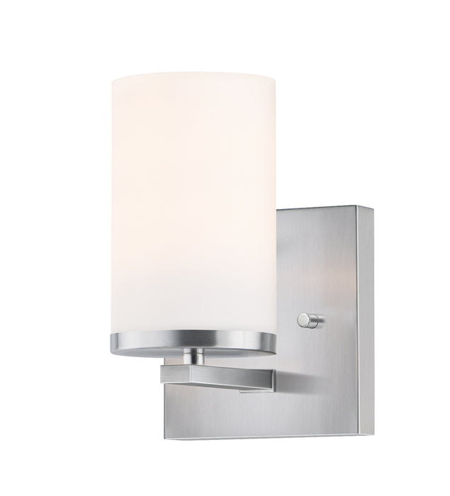 Myhouse Lighting Maxim - 10281SWSN - One Light Wall Sconce - Lateral - Satin Nickel