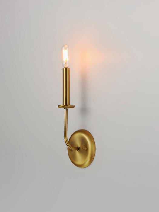 Myhouse Lighting Maxim - 10321SBR - One Light Wall Sconce - Wesley - Satin Brass