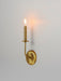 Myhouse Lighting Maxim - 10321SBR - One Light Wall Sconce - Wesley - Satin Brass