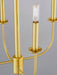 Myhouse Lighting Maxim - 10324SBR - Four Light Chandelier - Wesley - Satin Brass