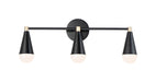 Myhouse Lighting Maxim - 11263BKSBR/BUL - LED Bath Vanity - Lovell - Black / Satin Brass