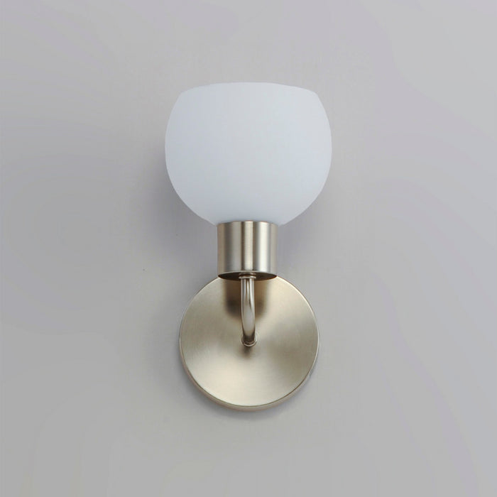 Myhouse Lighting Maxim - 11271SWSN - One Light Wall Sconce - Coraline - Satin Nickel