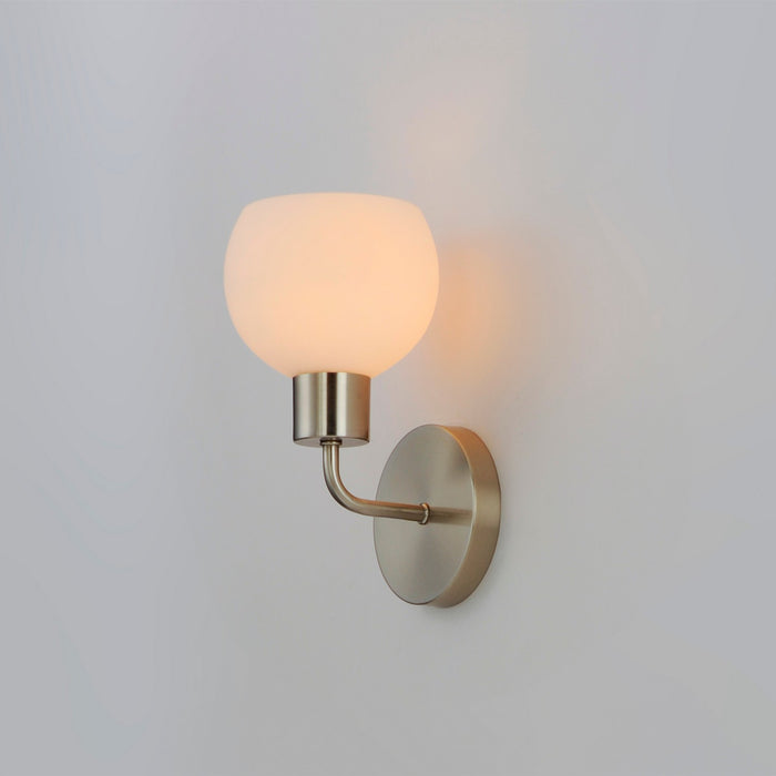 Myhouse Lighting Maxim - 11271SWSN - One Light Wall Sconce - Coraline - Satin Nickel