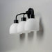 Myhouse Lighting Maxim - 11273SWBK - Three Light Bath Vanity - Coraline - Black