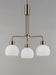 Myhouse Lighting Maxim - 11276SWSN - Three Light Chandelier - Coraline - Satin Nickel