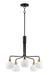 Myhouse Lighting Maxim - 11277SWBZSBR - Five Light Chandelier - Coraline - Bronze / Satin Brass