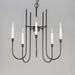 Myhouse Lighting Maxim - 11285BK - Five Light Chandelier - Tux - Black