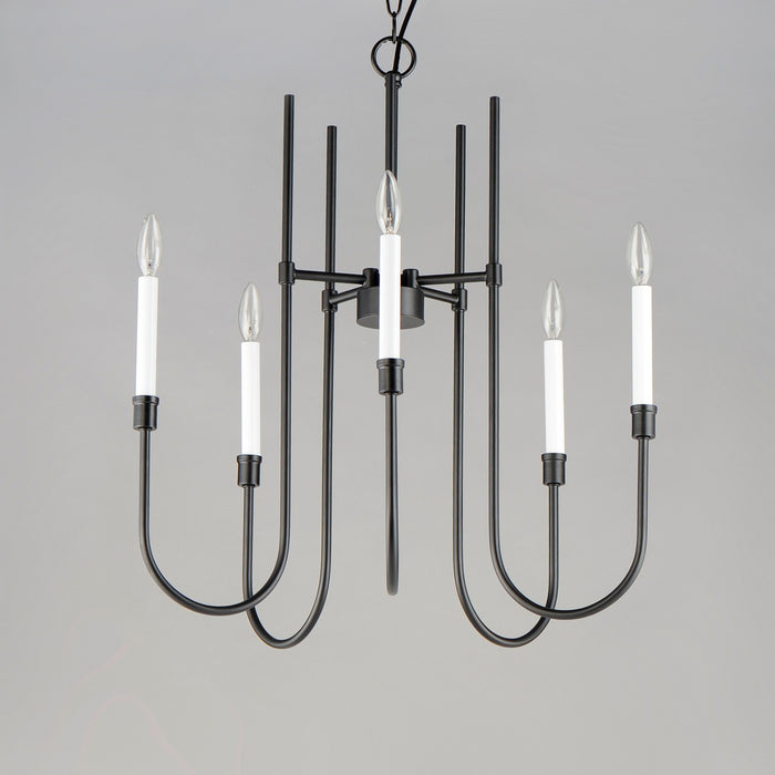 Myhouse Lighting Maxim - 11289BK - Nine Light Chandelier - Tux - Black