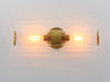 Myhouse Lighting Maxim - 11472CRSBR - Two Light Wall Sconce - Crosby - Satin Brass