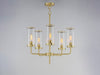 Myhouse Lighting Maxim - 11475CRSBR - Five Light Chandelier - Crosby - Satin Brass