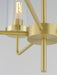 Myhouse Lighting Maxim - 11475CRSBR - Five Light Chandelier - Crosby - Satin Brass