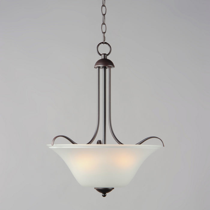 Myhouse Lighting Maxim - 12070FTOI - Three Light Pendant - Vital - Oil Rubbed Bronze