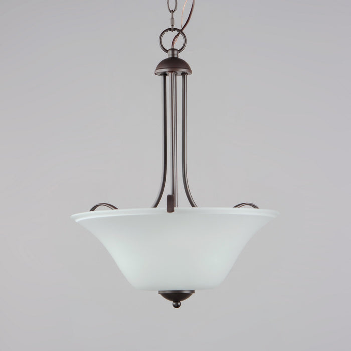 Myhouse Lighting Maxim - 12070FTOI - Three Light Pendant - Vital - Oil Rubbed Bronze