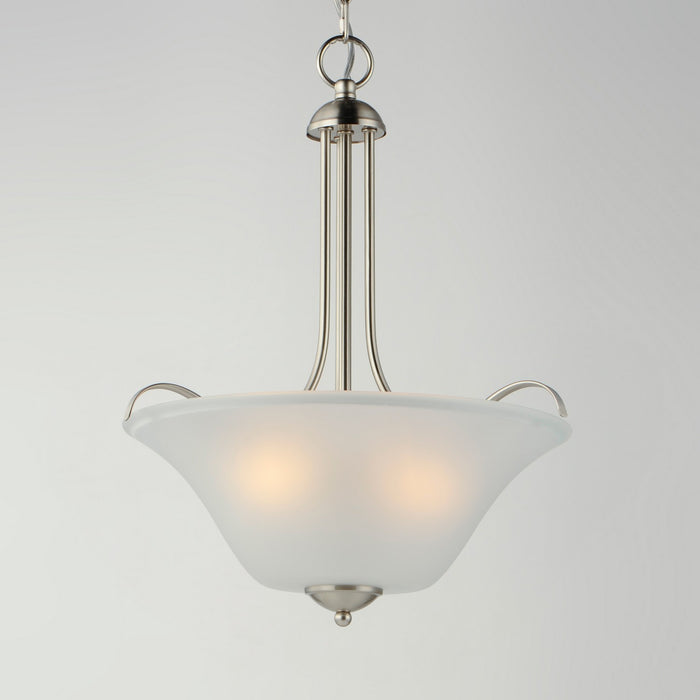 Myhouse Lighting Maxim - 12070FTSN - Three Light Pendant - Vital - Satin Nickel