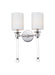 Myhouse Lighting Maxim - 16108WTCLPN - Two Light Wall Sconce - Lucent - Polished Nickel