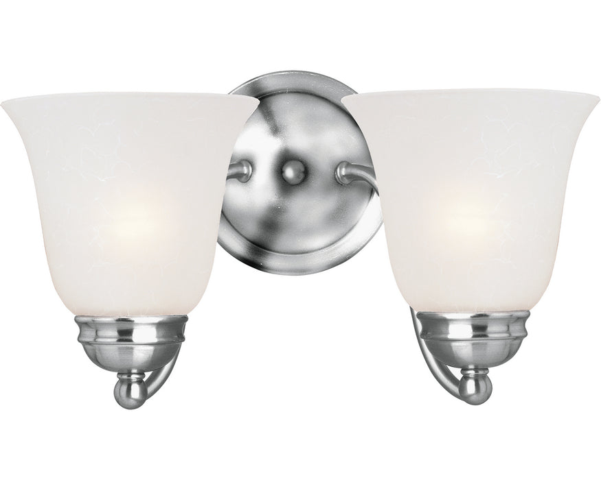 Myhouse Lighting Maxim - 2121FTPC - Two Light Wall Sconce - Basix - Polished Chrome