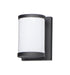 Myhouse Lighting Maxim - 52125WTBK - LED Outdoor Wall Sconce - Barrel - Black