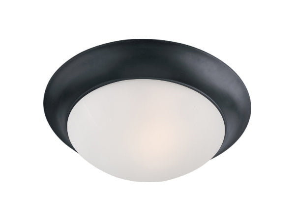 Myhouse Lighting Maxim - 5851FTBK - Two Light Flush Mount - Essentials - 585x - Black