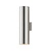 Myhouse Lighting Maxim - 86405AL - LED Outdoor Wall Sconce - Outpost - Brushed Aluminum