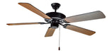 Myhouse Lighting Maxim - 89905BKWP - 52"Ceiling Fan - Basic-Max - Black