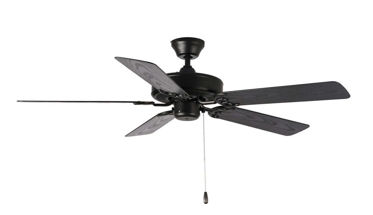 Myhouse Lighting Maxim - 89905BKWP - 52"Ceiling Fan - Basic-Max - Black