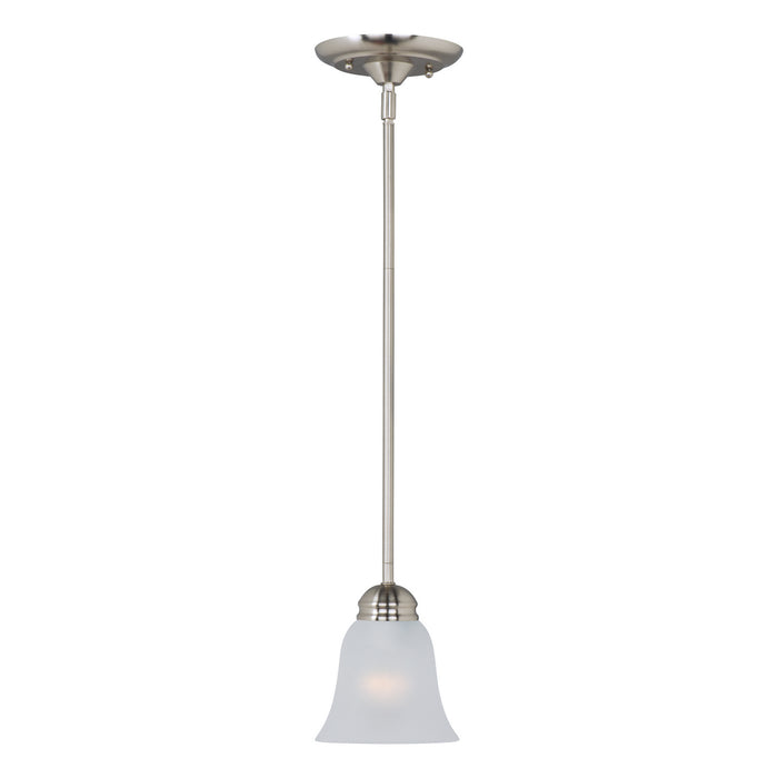 Myhouse Lighting Maxim - 91011FTSN - One Light Mini Pendant - Basix - Satin Nickel